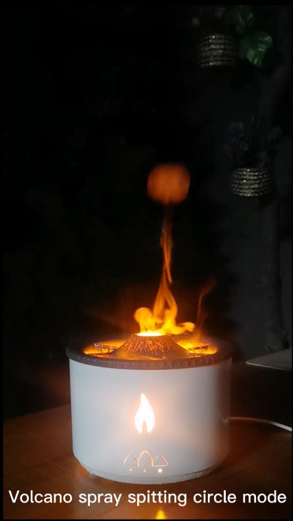 Volcano Aromatherapy Flame Humidifier