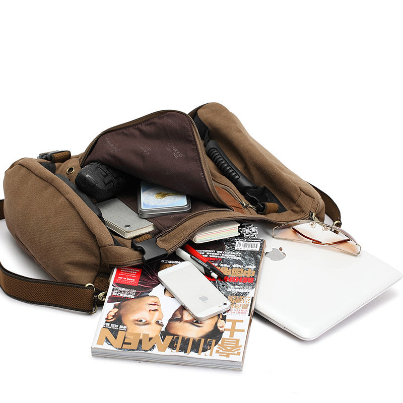 Men Canvas Backpack