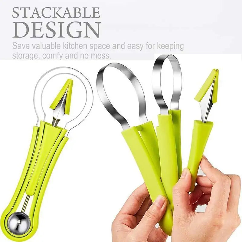 4 in 1 Stainless Steel Fruit Carving Knife Cutter