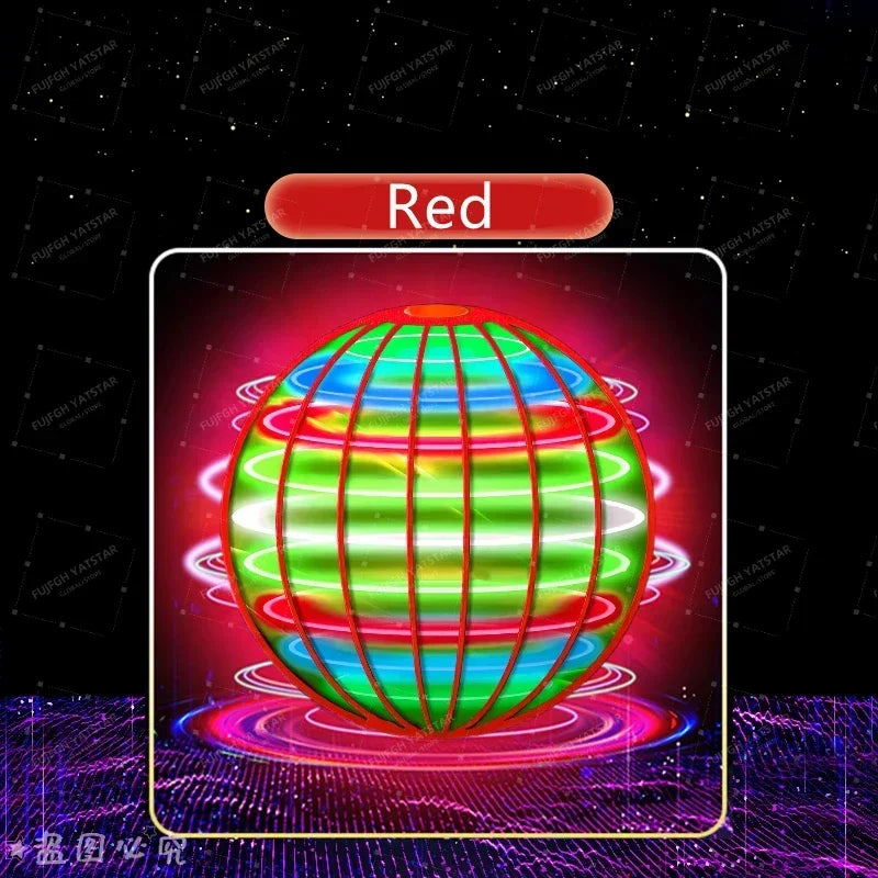 Flying Ball Boomerang Flyorb Magic With LED Lights Drone Ball Fly Nova Orb Flying Spinner Fidget Toys Children Christmas Gifts