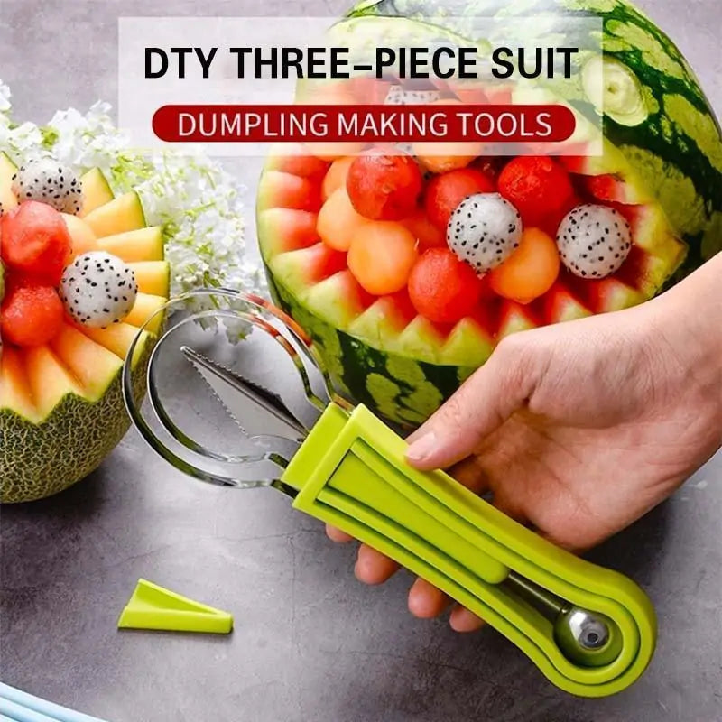 4 in 1 Stainless Steel Fruit Carving Knife Cutter